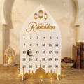 Calendrier décoratif du Ramadan – Support en acrylique – Maison & Bureau