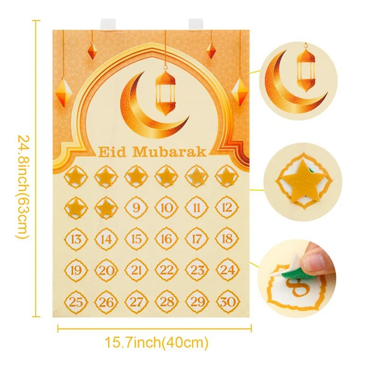 Calendrier Eid Mubarak 2026